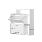 Living Fusion Doron 2 Door Shoe Cabinet