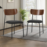 Living Fusion Langstone Corduroy Dining Chairs
