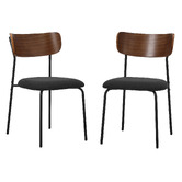 Living Fusion Langstone Corduroy Dining Chairs