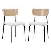 Living Fusion Levisay Sherpa Dining Chairs