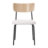 Living Fusion Levisay Sherpa Dining Chairs