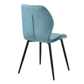 Living Fusion Whitlock Velvet Dining Chairs