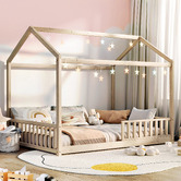 Living Fusion Luther Kids&#039; House Bed Frame