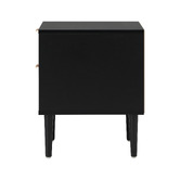 Living Fusion Ylona 2 Drawer Ribbed Bedside Table