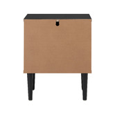 Living Fusion Ylona 2 Drawer Ribbed Bedside Table