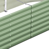 Living Fusion Gordo Galvanised Steel Raised Garden Bed