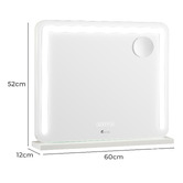 Living Fusion Theron LED Make-Up Mirror with Bluetooth