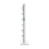 Living Fusion 83cm Amar Steel LED Mirror with Bluetooth