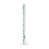 Living Fusion Fava Steel LED Mirror with Bluetooth