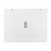 Living Fusion Fava Steel LED Mirror with Bluetooth