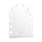 Living Fusion Abbe Arched LED Make-Up Mirror with Bluetooth