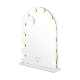 Living Fusion Abbe Arched LED Make-Up Mirror with Bluetooth