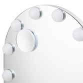 Living Fusion Abbe Arched LED Make-Up Mirror with Bluetooth