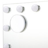 Living Fusion Abbe LED Make-Up Mirror with Bluetooth