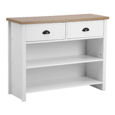 Living Fusion Iman 2 Drawer Console Table