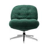 Living Fusion Adler Corduroy Swivel Accent Chair