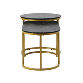 Living Fusion 2 Piece Sybil Nesting Coffee Table Set