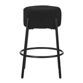 Living Fusion 65cm Madeline Boucle Bar Stools