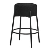 Living Fusion 65cm Madeline Boucle Bar Stools