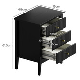 Living Fusion Hilda Bedside Table