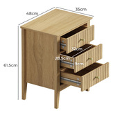 Living Fusion Hilda Bedside Table