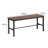 Living Fusion 4 Seater Alice Dining Table, Stool &amp; Bench Set