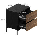 Living Fusion Anneliese Bedside Table