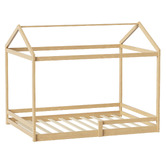 Living Fusion Kaelar Pine Wood House Bed