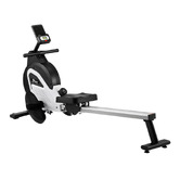 Living Fusion Black &amp; White Lesnar Magnetic Rowing Machine
