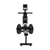 Living Fusion Black &amp; White Lesnar Magnetic Rowing Machine