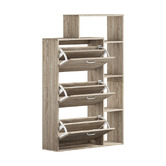 Living Fusion Boros 3 Door Shoe Cabinet