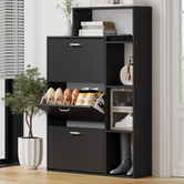 Living Fusion Boros 3 Door Shoe Cabinet