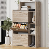 Living Fusion Boros 3 Door Shoe Cabinet