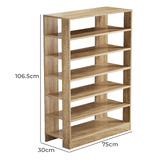 Living Fusion Naira 6 Shelf Shoe Rack