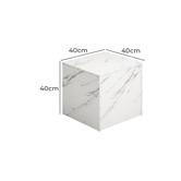 Living Fusion 3 Piece Karley Coffee &amp; Side Table Set
