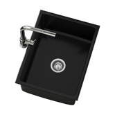 Living Fusion Velia 590mm Single Kitchen Sink &amp; Mixer