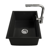 Living Fusion Velia 590mm Single Kitchen Sink &amp; Mixer
