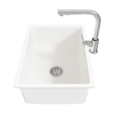 Living Fusion Velia 590mm Single Kitchen Sink &amp; Mixer