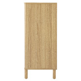Living Fusion Elida Rattan 4 Drawer Chest