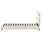 Living Fusion Pink Xandria Boucle Bed