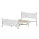 Living Fusion Clara Pine Wood Bed Frame