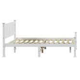 Living Fusion Clara Pine Wood Bed Frame