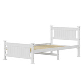 Living Fusion Clara Pine Wood Bed Frame