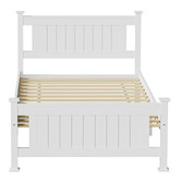 Living Fusion Clara Pine Wood Bed Frame