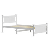 Living Fusion Clara Pine Wood Bed Frame