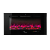 Living Fusion Maura 2000W Wall Mounted Electric Fireplace Heater