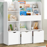 Living Fusion Kids' Nash Bookcase with Storage