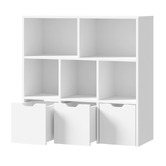 Living Fusion Kids' Clyde Bookcase with Storage