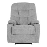 Living Fusion Towson Upholstered Massage Recliner Armchair