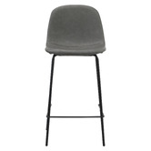 Living Fusion 62cm Malcolm Faux Leather Counter Stools